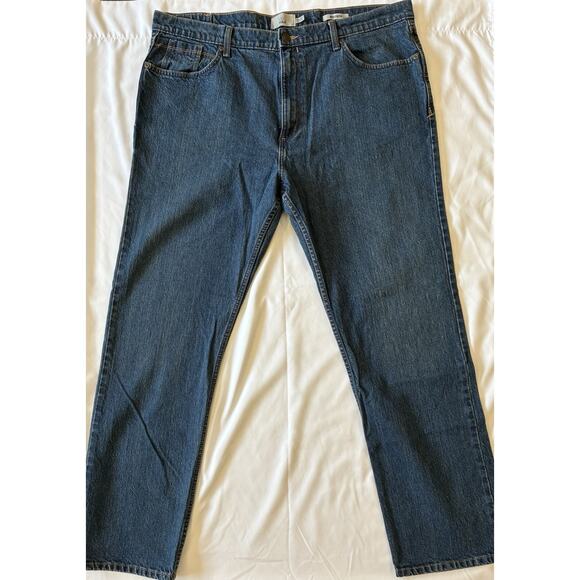 M&S Collection Men’s Blue Jeans Regular Fit With Stretch Size 40 NWOT - Picture 1 of 8